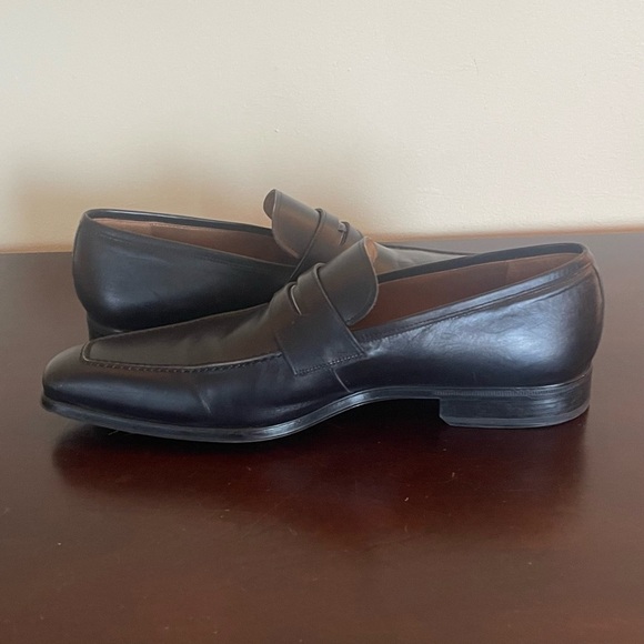 Magnanni for Neiman Marcus Penny Loafers Mens Slip-On Shoes main image 5